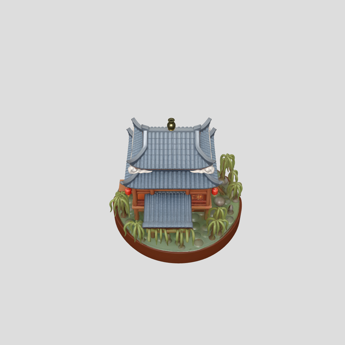 山地民居代表藏品